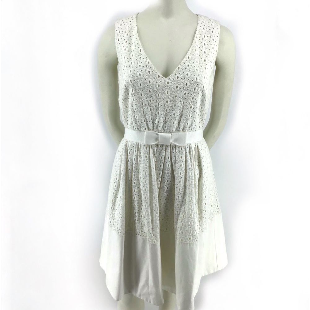 NEW Erin Fetherston Dixie Eyelet Fit & Flare Dress